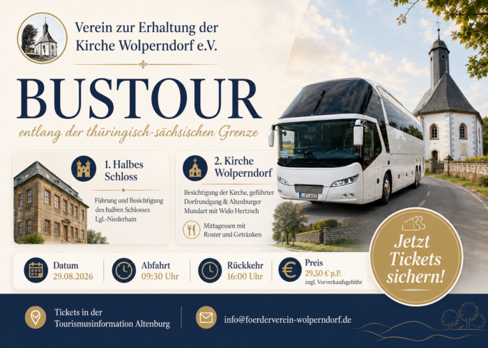 Bustour Wolperndorf